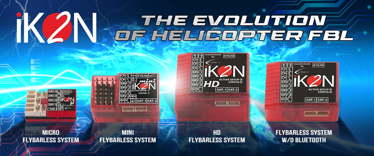iKon Flybarless System – HeliDirect